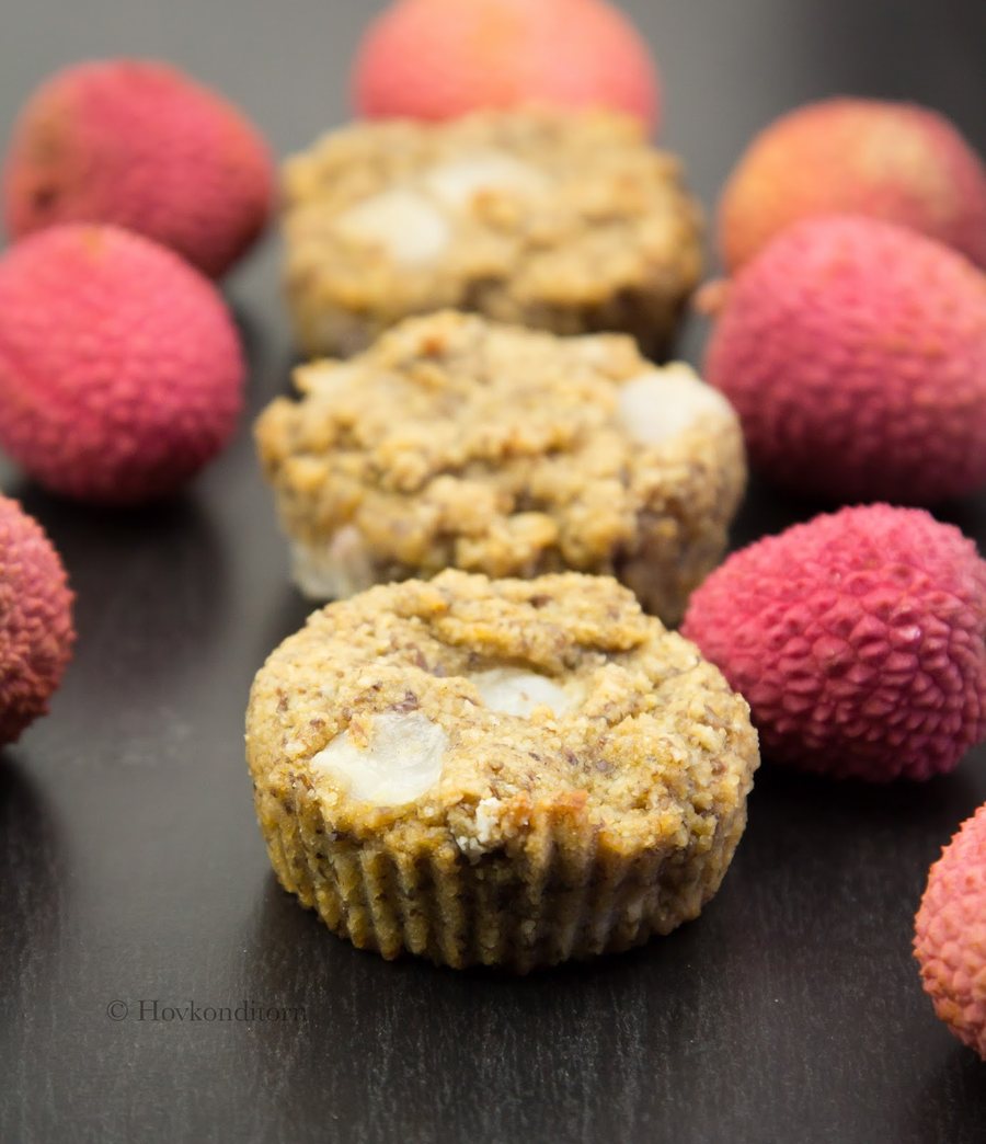 🧁 Muffins cu Litchi