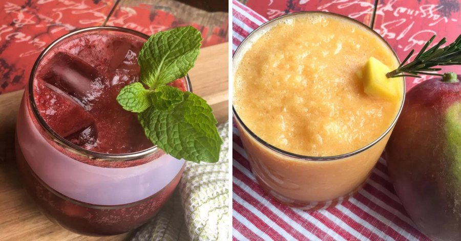 🍹 Mocktail cu Mamey sapote