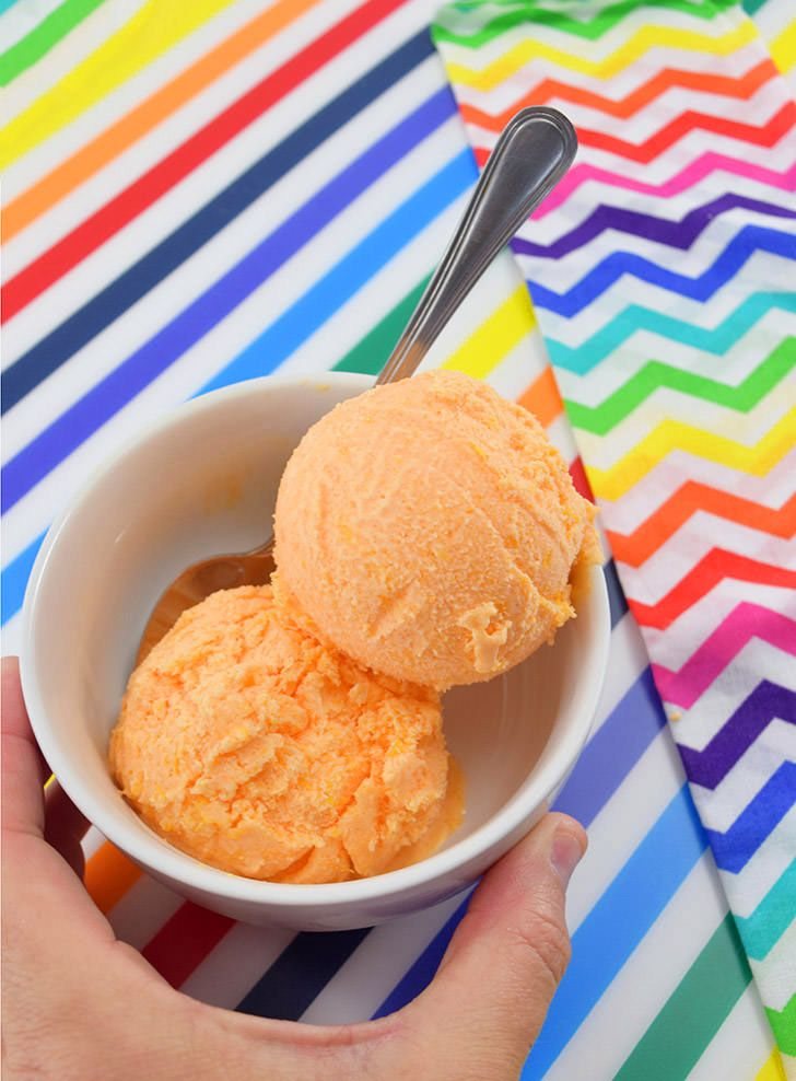 🍨 Înghețată de Mandarină de casă