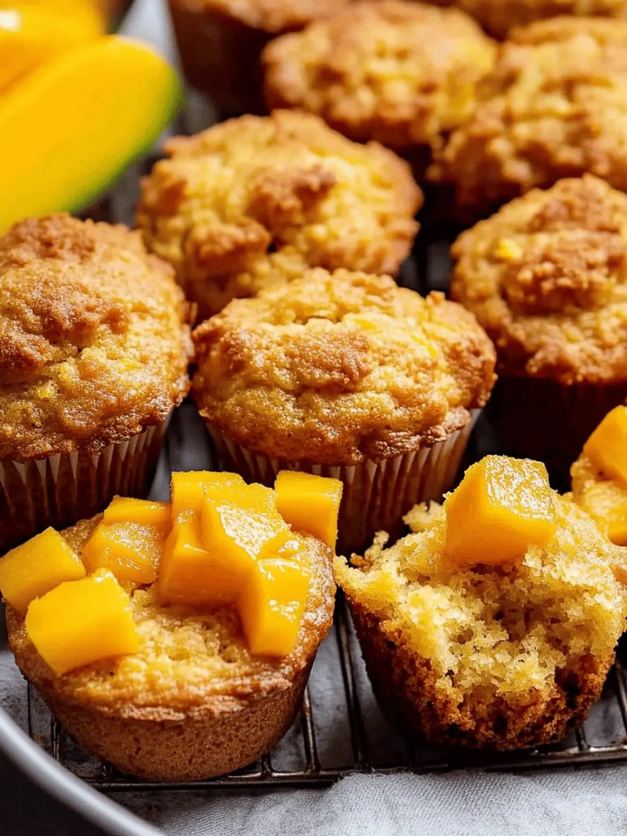 🧁 Muffins cu Mango