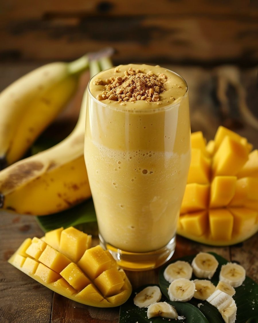 🥤 Smoothie de Mango și banane
