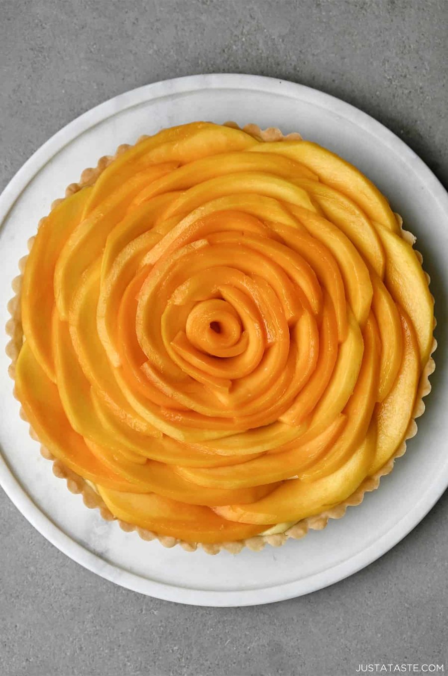 🥧 Tartă cu Mango și cremă de vanilie