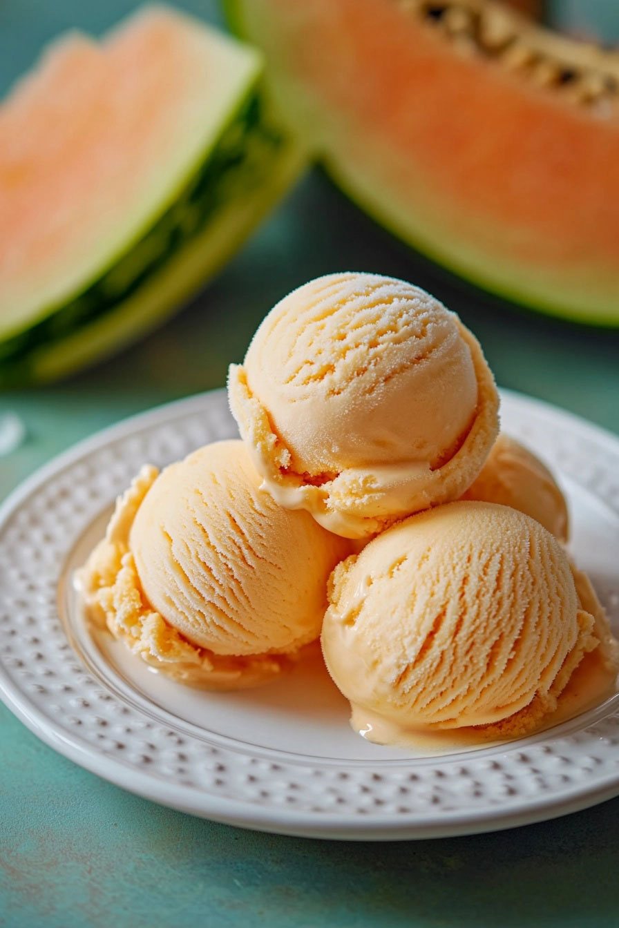 🍨 Înghețată de Pepene galben de casă
