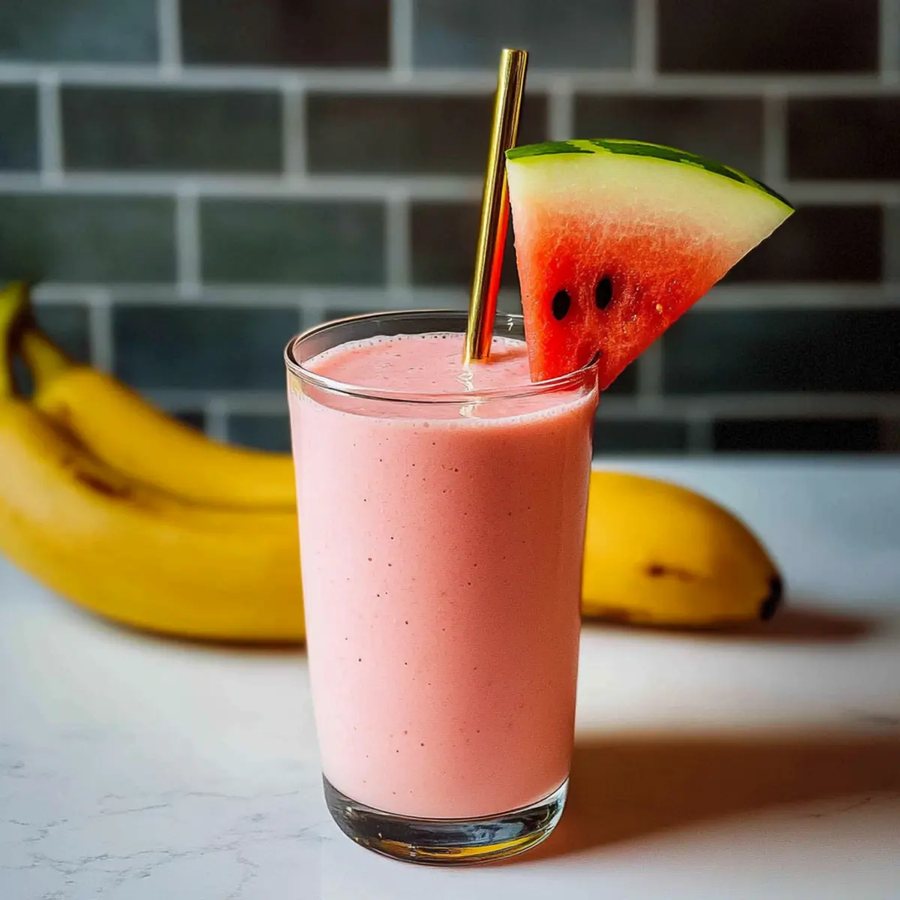 🥤 Smoothie de Pepene galben și banane
