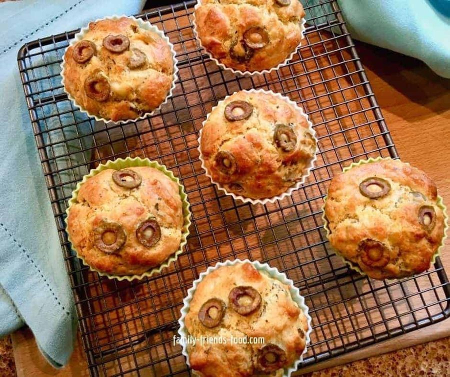 🧁 Muffins cu Măslină
