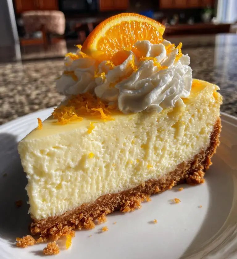 🍰 Cheesecake cu Portocală