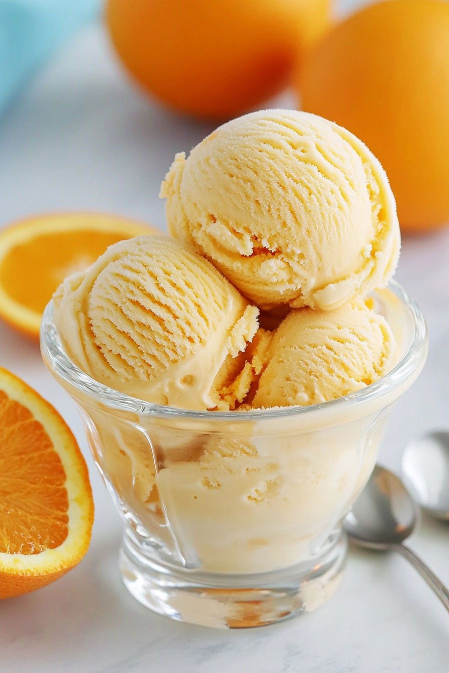 🍨 Înghețată de Portocală de casă