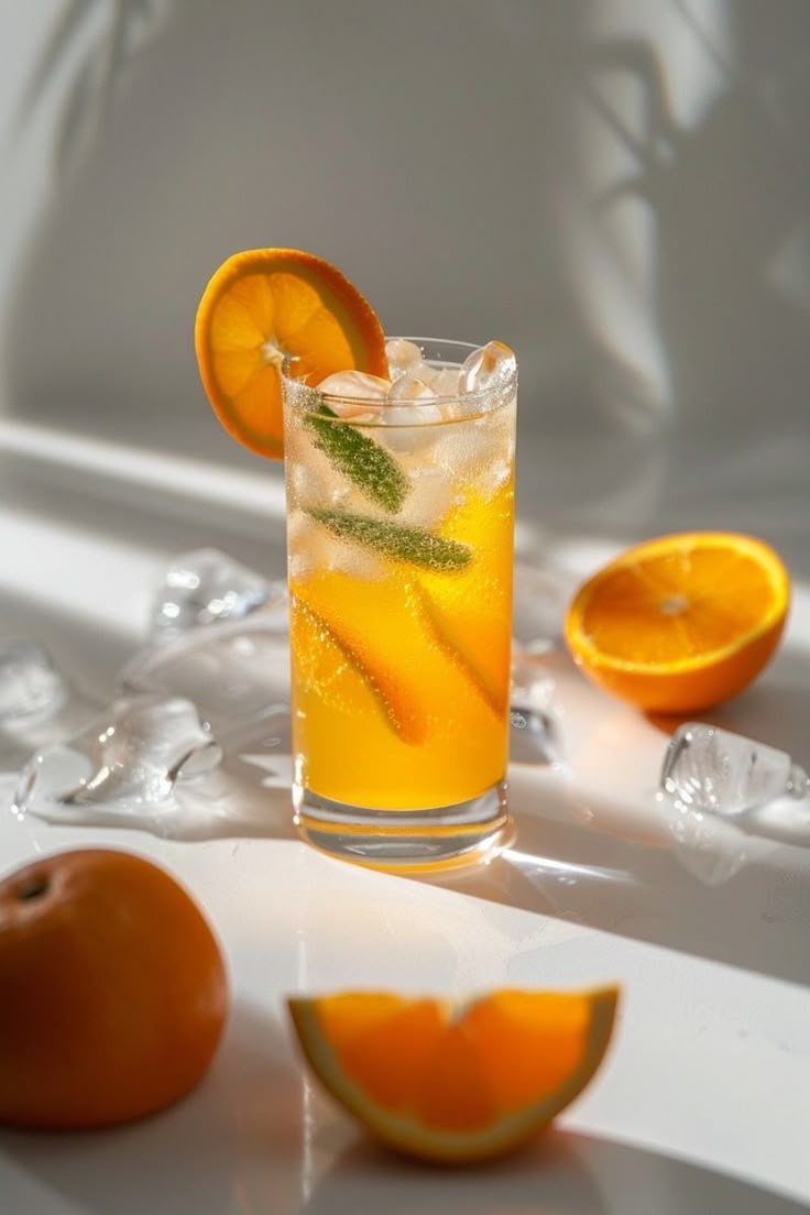 🍹 Mocktail cu Portocală
