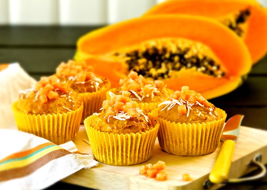 🧁 Muffins cu Papaya