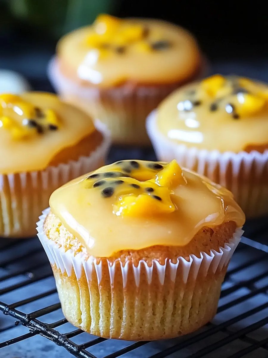 🧁 Muffins cu Fructul pasiunii