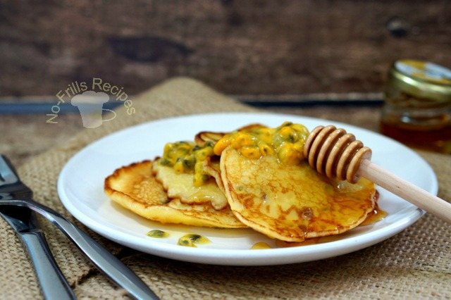 🥞 Clătite cu Fructul pasiunii și miere