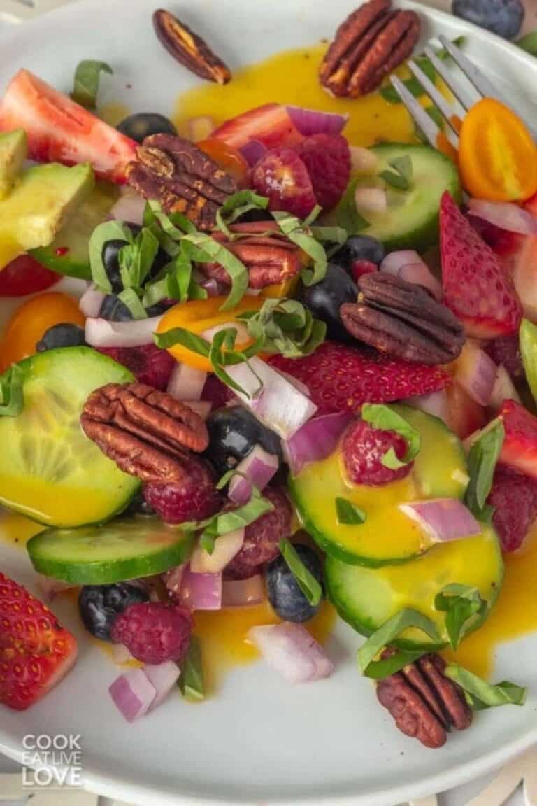 🥗 Salată cu Fructul pasiunii și nuci