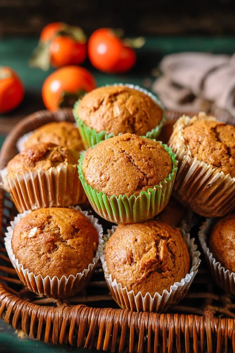 🧁 Muffins cu Kaki