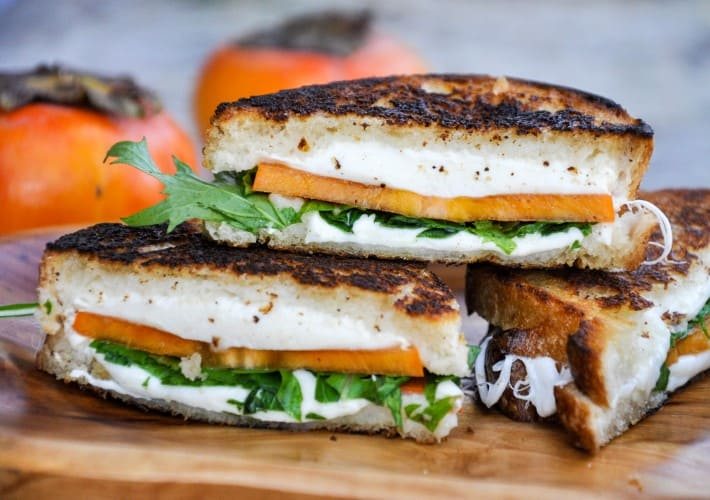 🥪 Sandviș cu brânză și Kaki