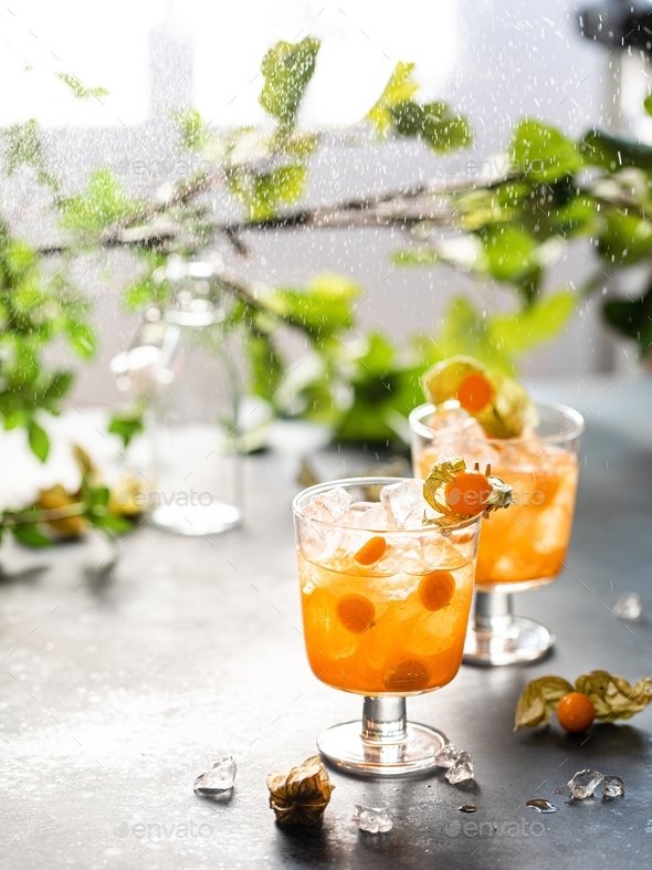 🍹 Mocktail cu Physalis