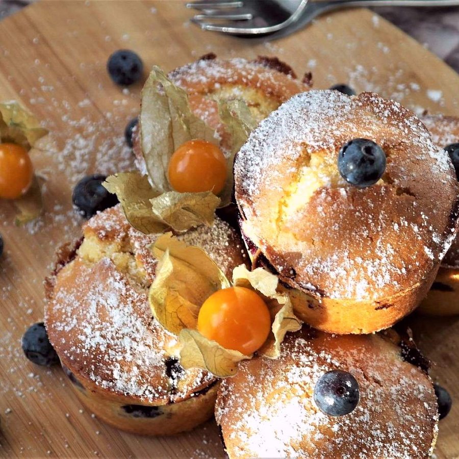 🧁 Muffins cu Physalis