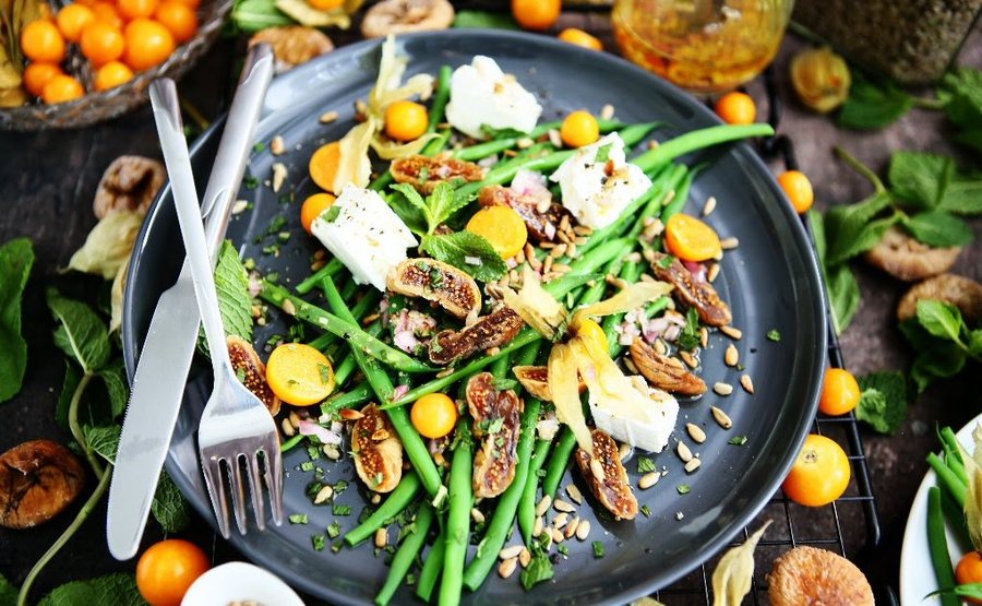 🥗 Salată cu Physalis și nuci