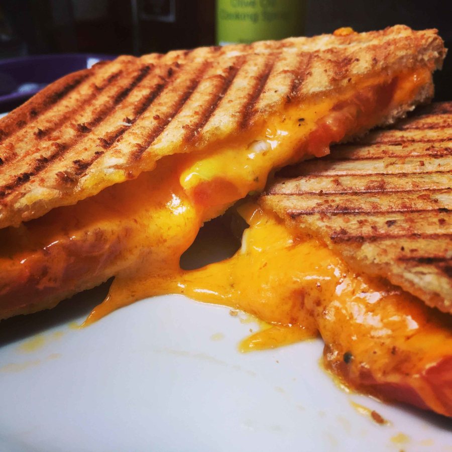 🥪 Sandviș cu brânză și Physalis