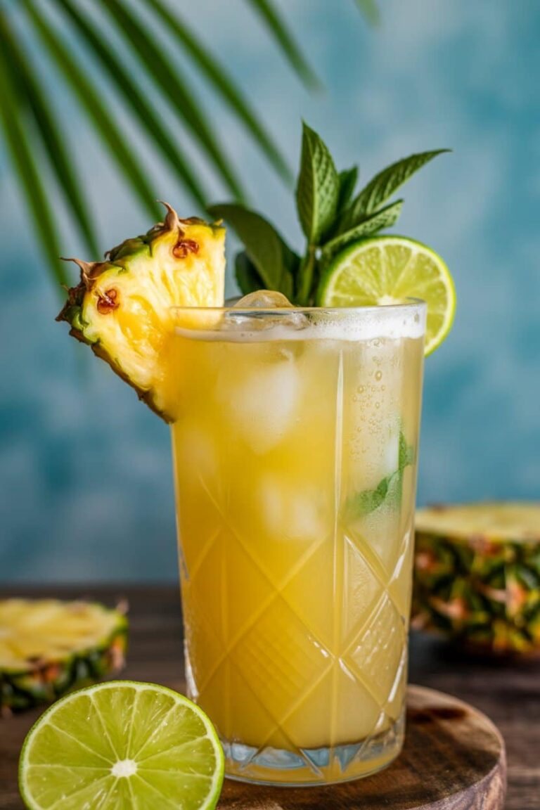 🍹 Mocktail cu Ananas