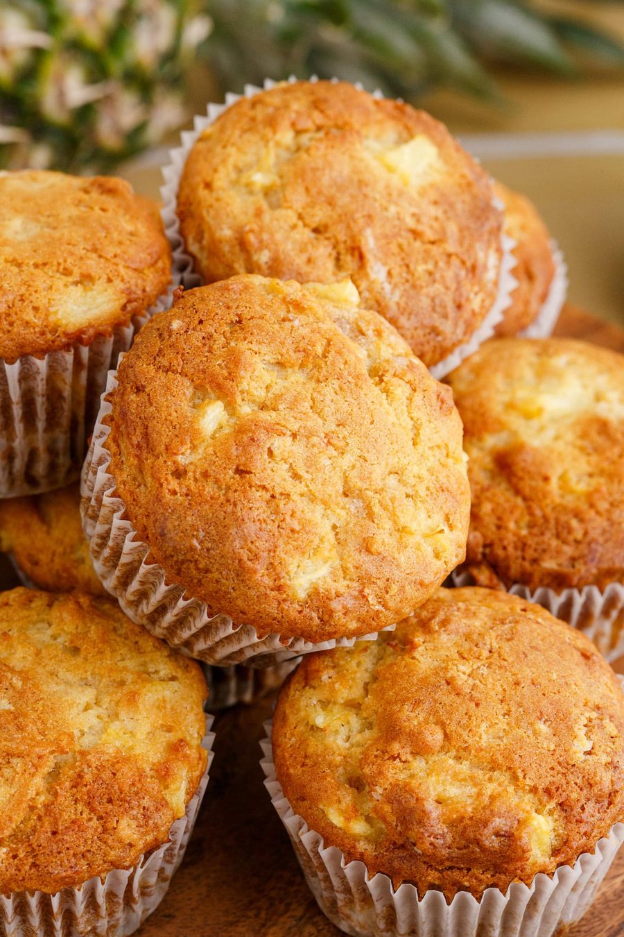 🧁 Muffins cu Ananas