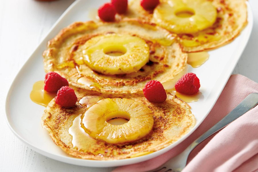🥞 Clătite cu Ananas și miere