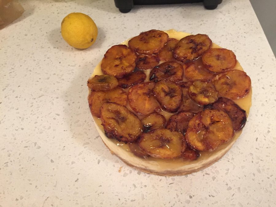 🍰 Cheesecake cu Banană plantain