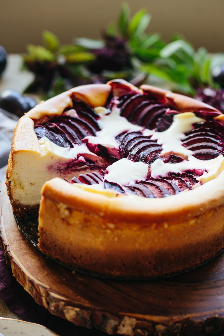 🍰 Cheesecake cu Prună