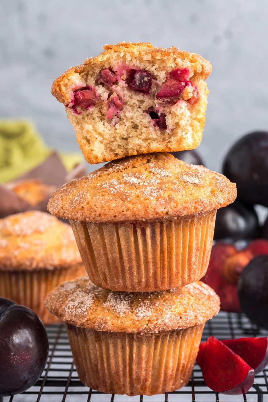 🧁 Muffins cu Prună