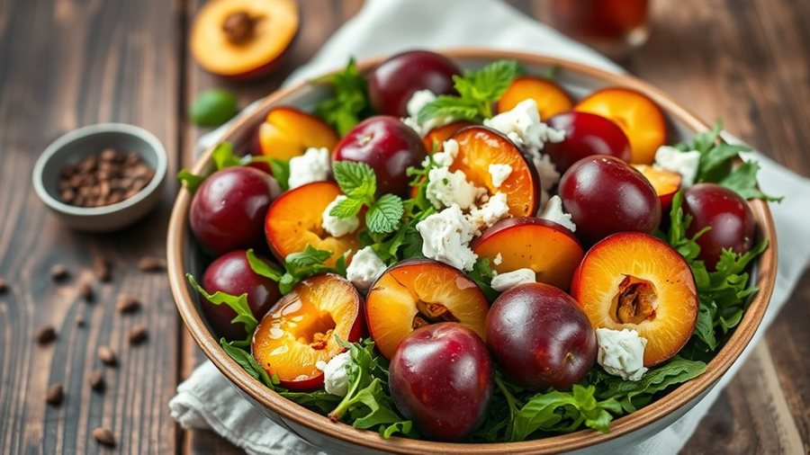 🥗 Salată cu Prună și nuci