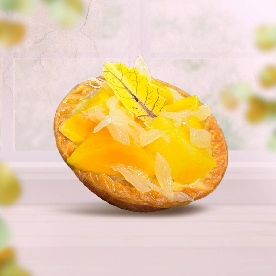 🥧 Tartă cu Pomelo și cremă de vanilie