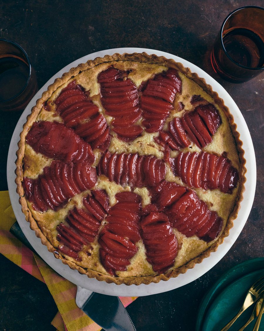 🥧 Tartă cu Gutui și cremă de vanilie