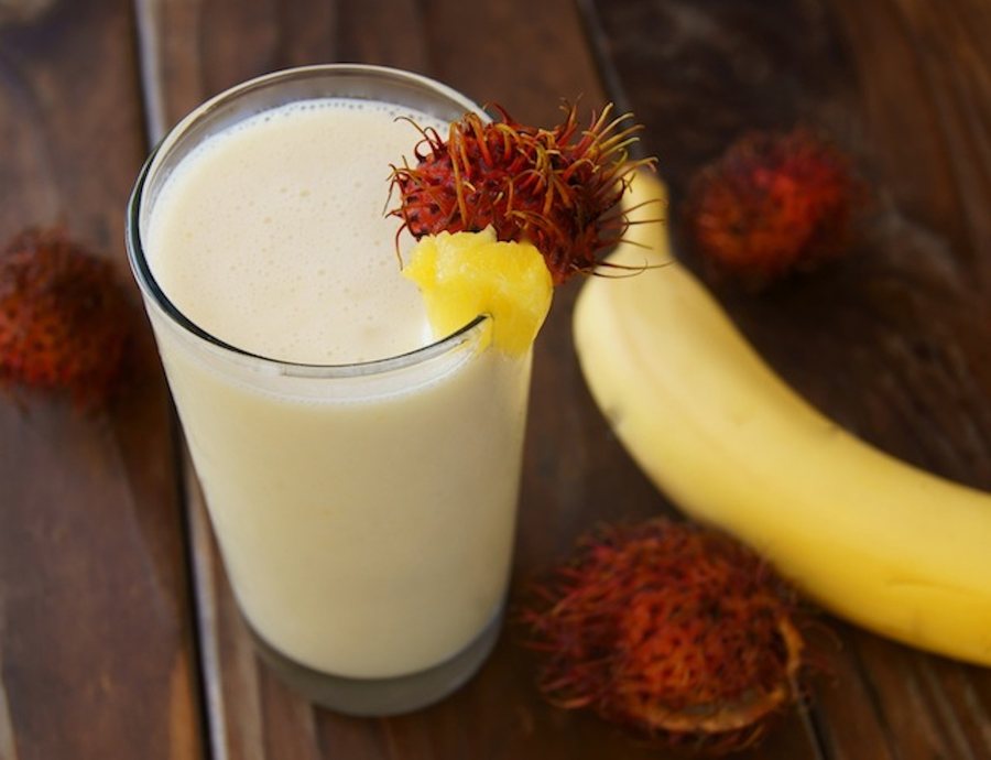 🥤 Smoothie de Rambutan și banane