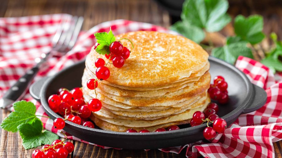 🥞 Clătite cu Coacăz roșu și miere
