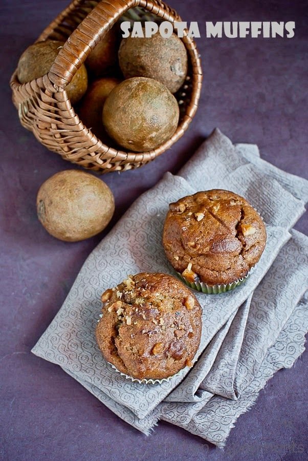 🧁 Muffins cu Sapodilla
