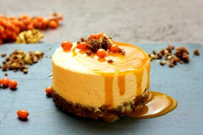 🍰 Cheesecake cu Cătină