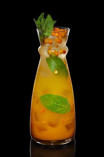 🍵 Ceai rece cu Cătină și mentă