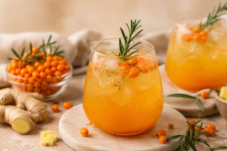 🍹 Mocktail cu Cătină