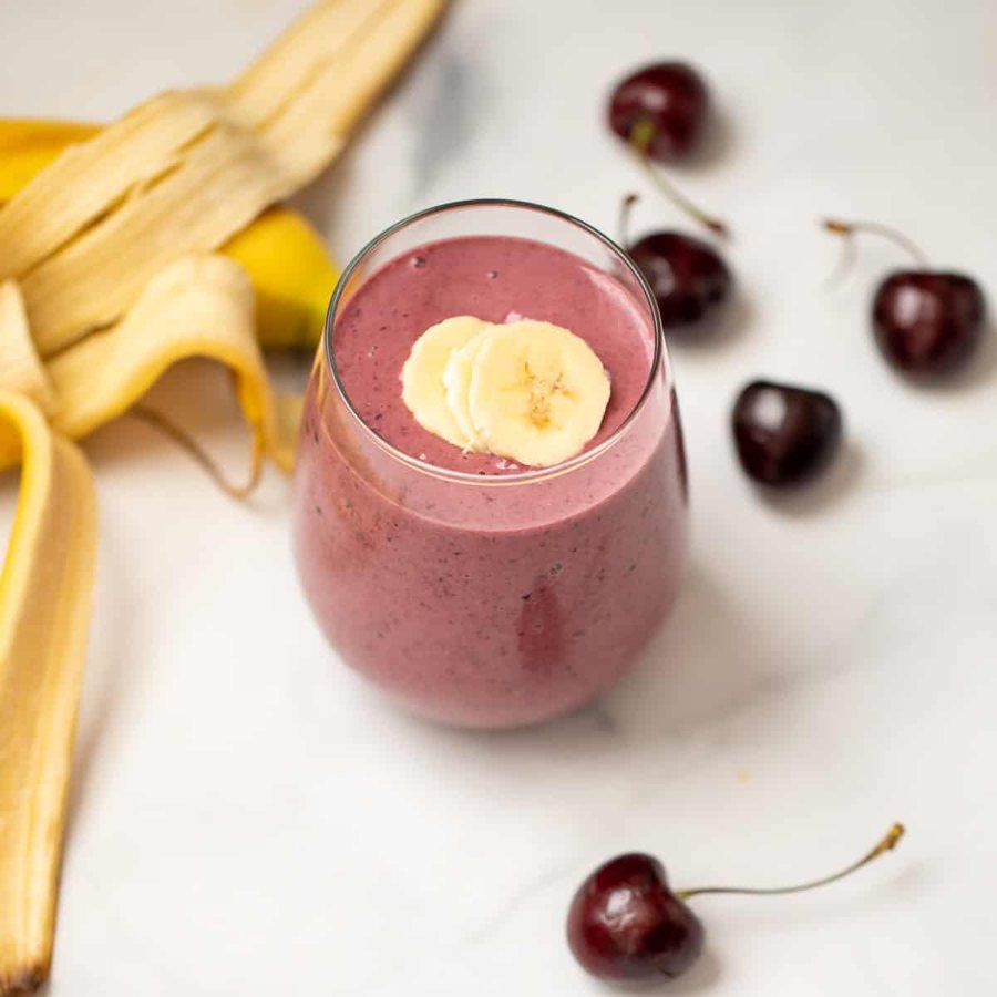 🥤 Smoothie de Vișină și banane