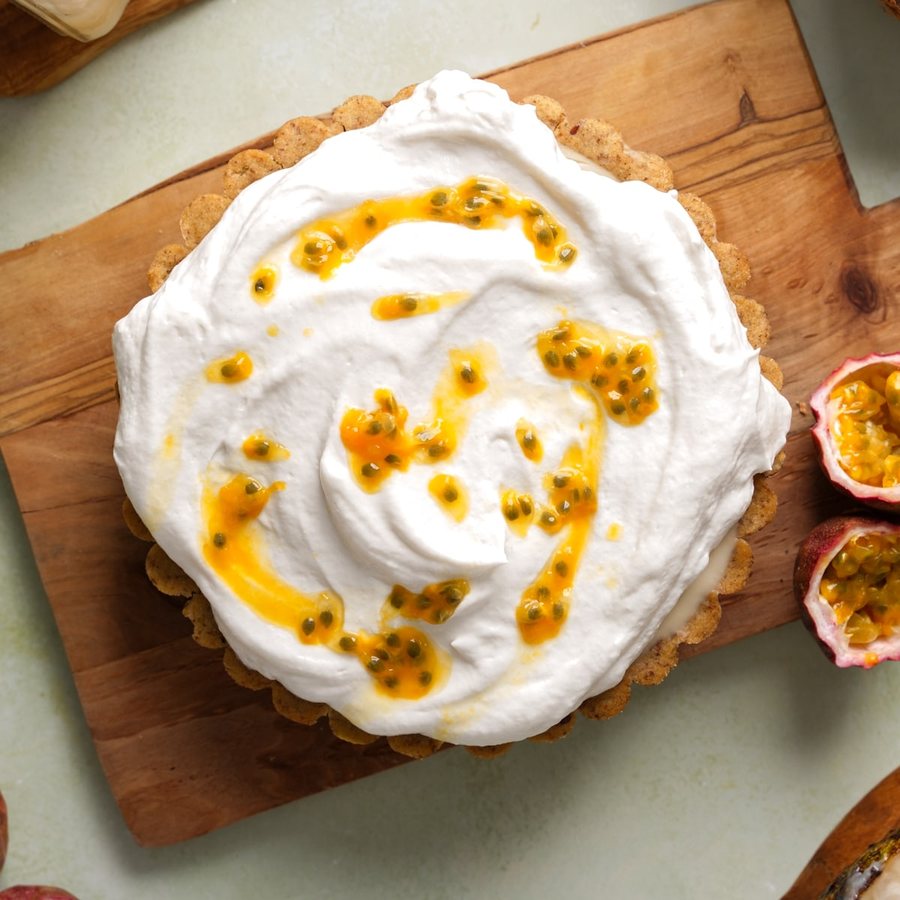 🥧 Tartă cu Graviola și cremă de vanilie