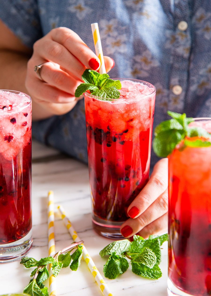 🍹 Mocktail cu Tayberry