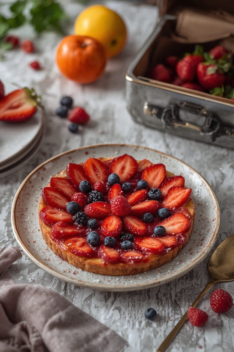 🥧 Tartă cu Ugli și cremă de vanilie