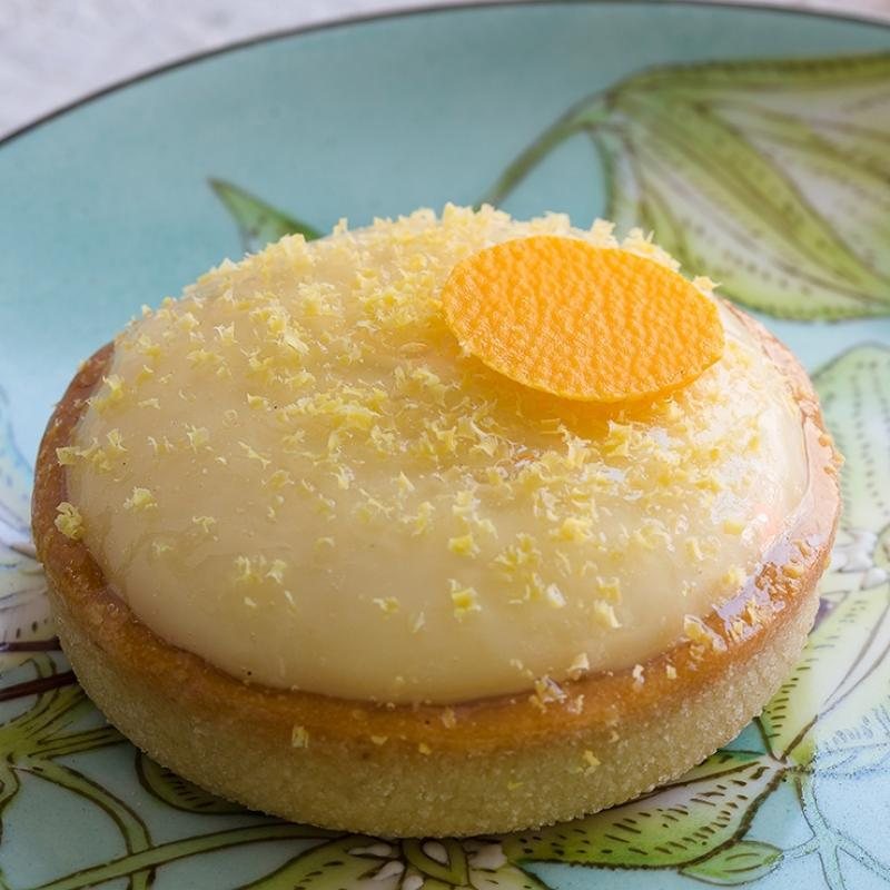 🥧 Tartă cu Yuzu și cremă de vanilie