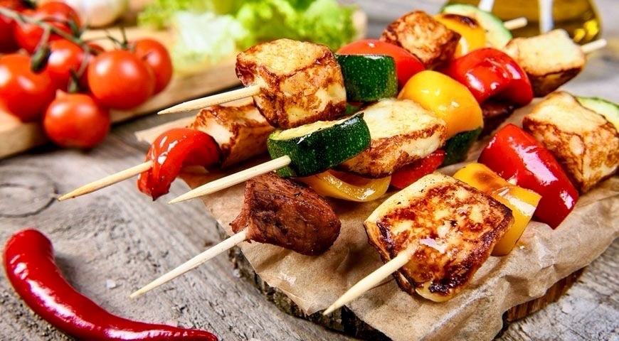 Frigărui de legume cu ardei