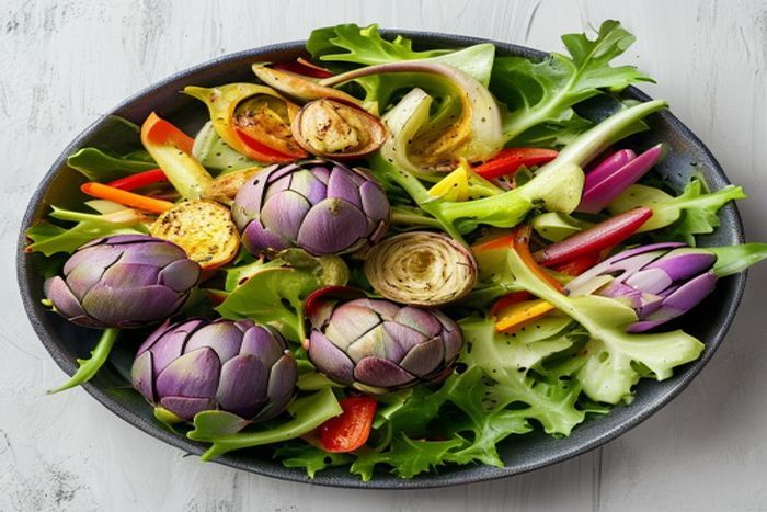 Salata proaspata cu Anghinare