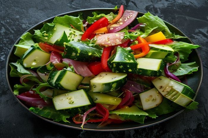 Salata proaspata cu Castravete amar