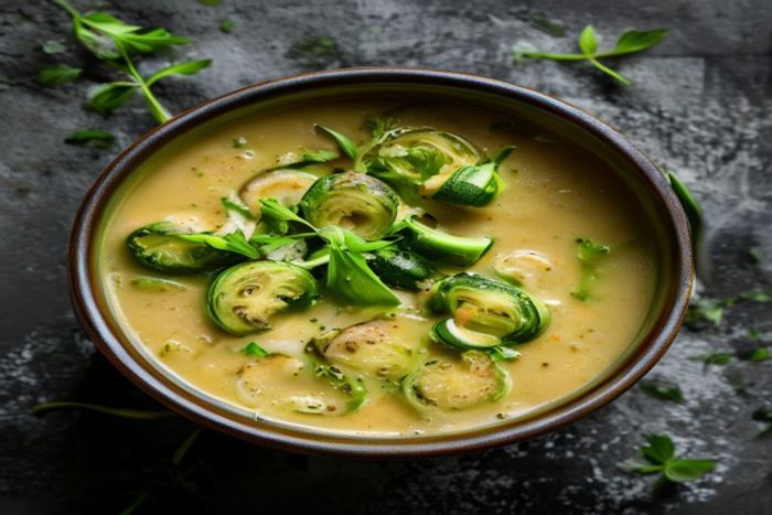 Supa crema de Varza de Bruxelles