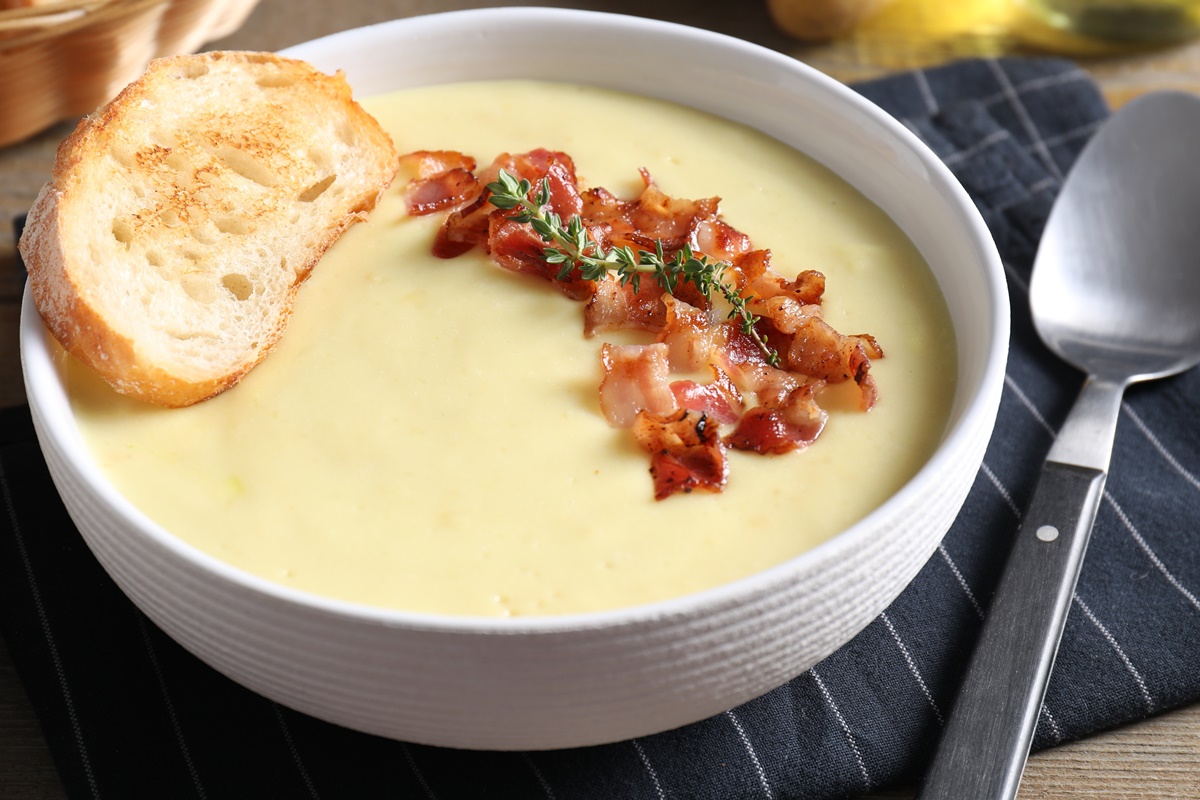 Supă cremă de cartofi