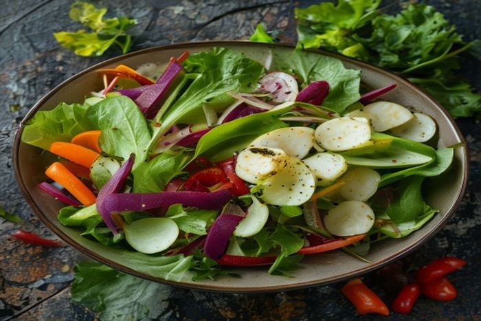 Salata proaspata cu Manioc