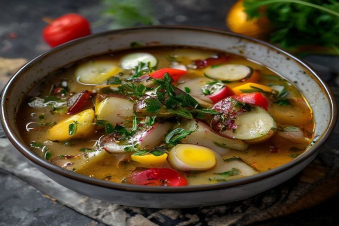 Tocanita de Telina radacina cu legume