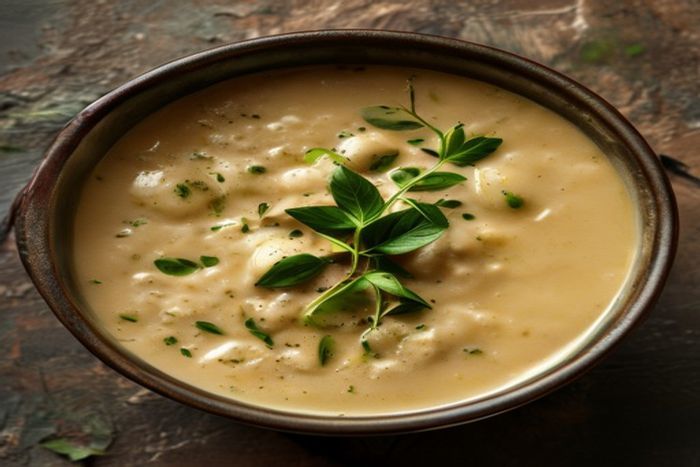 Supa crema de Fasole cu ochi negru